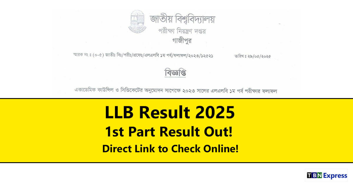 LLB Result 2025 Published