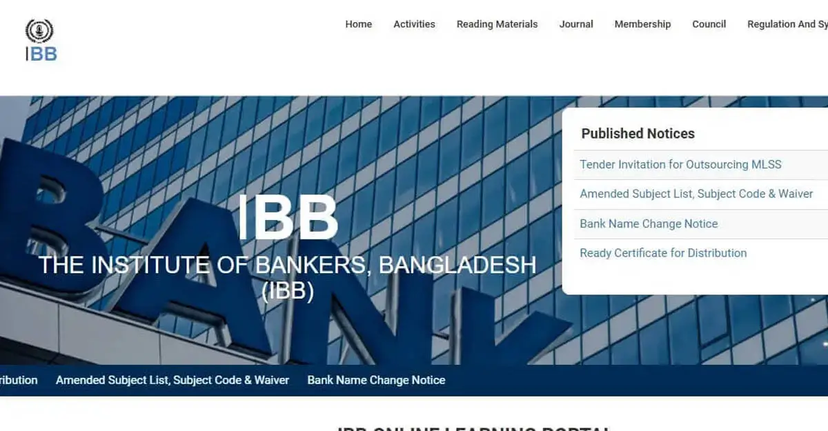 IBB Result 2025 Published