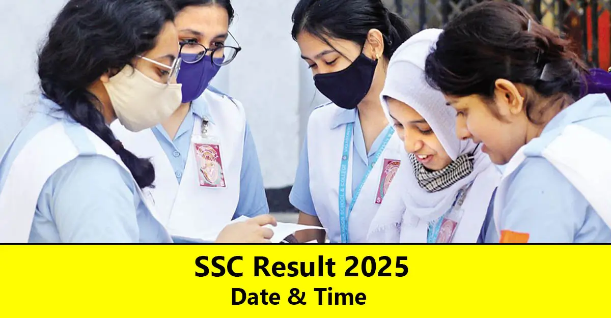 SSC Result 2025 Date Time
