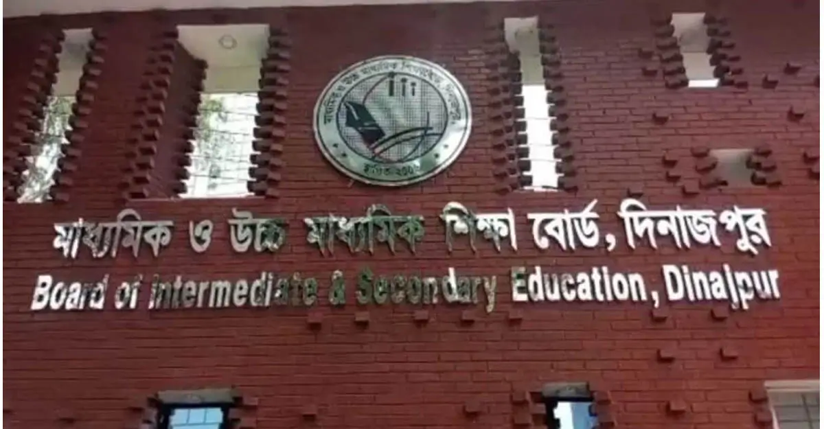 SSC Result 2025 Dinajpur Board